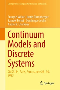 Enlarge image Cover: Continuum Models and Discrete Systems - Springer