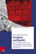 Cover: Exzellenz und &Eacute;galit&eacute; - Vandenhoeck & Ruprecht
