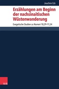 Cover: Erz&auml;hlungen am Beginn der nachsinaitischen W&uuml;stenwanderung - Vandenhoeck & Ruprecht