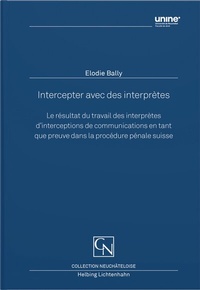 Abbildung von: Intercepter avec des interprètes - Helbing & Lichtenhahn