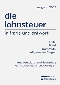 Abbildung von: die lohnsteuer in frage und antwort - Verlag Österreich
