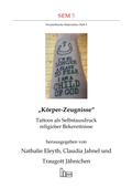 Cover: K&ouml;rper-Zeugnisse - Hartmut Spenner Verlag