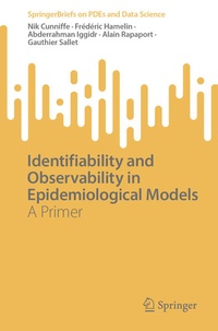 Enlarge image Cover: Identifiability and Observability in Epidemiological Models - Springer