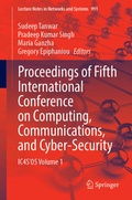 Cover: Proceedings of Fifth International Conference on Computing, Communications, and Cyber-Security - Springer