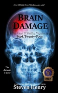 Cover: Brain Damage (The Erin O'Reilly Mysteries, #24) - Clickworks Press