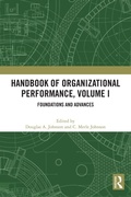 Cover: Handbook of Organizational Performance, Volume I - Routledge