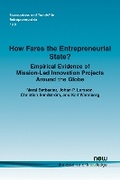Cover: How Fares the Entrepreneurial State? - now publishers Inc