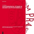 Cover: Lexicographical Studies in Ancient Egyptian Minerals - De Gruyter
