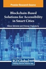 Cover: Blockchain-Based Solutions for Accessibility in Smart Cities - IGI Global