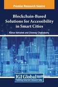 Cover: Blockchain-Based Solutions for Accessibility in Smart Cities - IGI Global