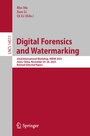 Cover: Digital Forensics and Watermarking - Springer