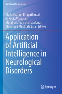 Abbildung von: Application of Artificial Intelligence in Neurological Disorders - Springer