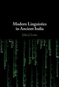 Cover: Modern Linguistics in Ancient India - Cambridge University Press