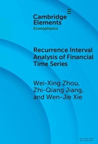 Enlarge image Cover: Recurrence Interval Analysis of Financial Time Series - Cambridge University Press