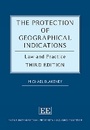 Cover: The Protection of Geographical Indications - Edward Elgar Publishing