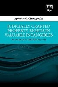 Abbildung von: Judicially Crafted Property Rights in Valuable Intangibles - Edward Elgar Publishing