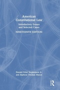 Cover: American Constitutional Law - Routledge