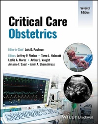 Abbildung von: Critical Care Obstetrics - Wiley