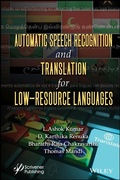 Cover: Automatic Speech Recognition and Translation for Low Resource Languages - Wiley