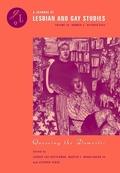 Cover: Queering the Domestic - Duke University Press