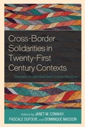 Cover: Cross-Border Solidarities in Twenty-First Century Contexts - Rowman & Littlefield Publishers