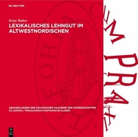 Abbildung von: Lexikalisches Lehngut im Altwestnordischen - De Gruyter