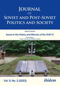 Cover: Journal of Soviet and Post-Soviet Politics and Society - ibidem