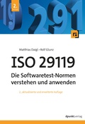 Cover: ISO 29119 - Die Softwaretest-Normen verstehen und anwenden - dpunkt