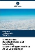Cover: Einfluss des Zusatzdrahtes auf beidseitig laserstrahlgeschweisste Al-Li-Legierungen - Verlag Unser Wissen