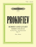 Cover: Romeo and Juliet. Ten pieces for Piano (1937) f&uuml;r Klavier solo op. 75 -Romeo und Julia, zehn Klavierst&uuml;cke- - Faber Music GmbH
