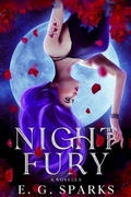 Cover: Night Fury: A Young Adult Fantasy Romance Standalone - E. G. Sparks