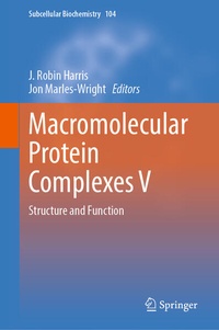 Enlarge image Cover: Macromolecular Protein Complexes V - Springer