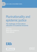 Cover: Plurinationality and epistemic justice - Palgrave Macmillan