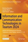Cover: Information and Communication Technologies in Tourism 2024 - Springer
