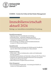 Abbildung von: Immobilienwirtschaft aktuell 2024 - vdf Hochschulverlag AG