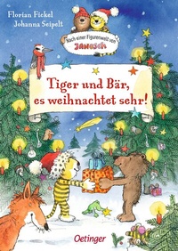 Abbildung von: Nach einer Figurenwelt von Janosch. Tiger und Bär, es weihnachtet sehr! - Oetinger