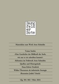 Cover: Bargfelder Bote - edition text + kritik
