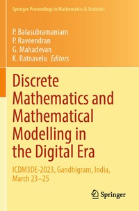 Enlarge image Cover: Discrete Mathematics and Mathematical Modelling in the Digital Era - Springer