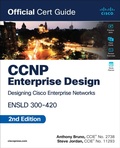 Cover: CCNP Enterprise Design ENSLD 300-420 Official Cert Guide - Cisco Press