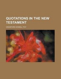 Bild: Quotations in the New Testament - Rarebooksclub.com
