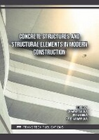 Enlarge image Cover: Concrete Structures and Structural Elements in Modern Construction - Trans Tech Publications Ltd