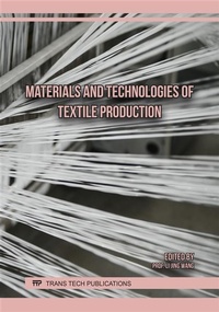 Abbildung von: Materials and Technologies of Textile Production - Trans Tech Publications Ltd
