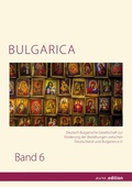 Cover: BULGARICA 6 - Akademische Verlagsgemeinschaft M&uuml;nchen