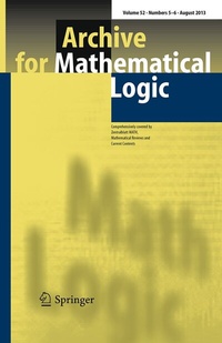 Abbildung von: Archive for Mathematical Logic - Springer