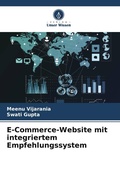 Cover: E-Commerce-Website mit integriertem Empfehlungssystem - Verlag Unser Wissen