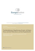 Cover: TranSa(n)ktionen, Regulierung, Krypto- & Klepto: Neue und alte Ph&auml;nomene auf dem Kapitalmarkt - buch & netz