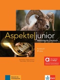 Cover: Aspekte junior B1 plus - Hybride Ausgabe allango - Klett
