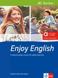 Cover: Let's Enjoy English A1 Review - Hybrid Edition allango - Klett