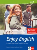 Cover: Let's Enjoy English A1.1 - Hybrid Edition allango - Klett