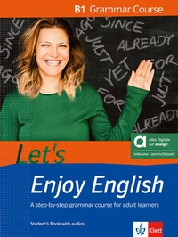 Abbildung von: Let's Enjoy English B1 Grammar Course - Hybrid Edition allango - Klett
